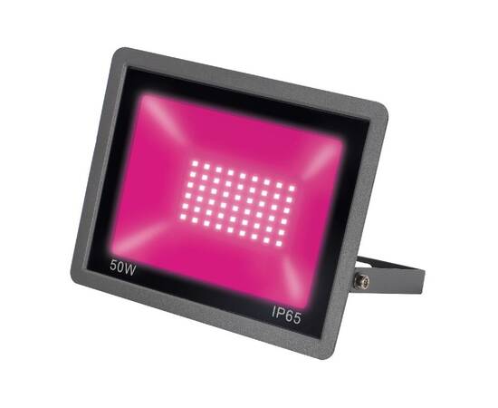 Прожектор для растений Uniel ULF-P42-50W/SPBR IP65 180-260V BLACK картон UL-00010384
