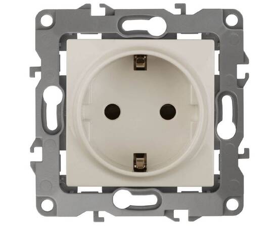 Розетка ЭРА 12 2P E Schuko 16A 250V 12-2101-02 Б0014676