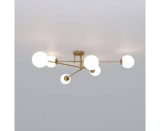 Потолочная люстра Eurosvet Netz 30181/6 латунь Smart a062217