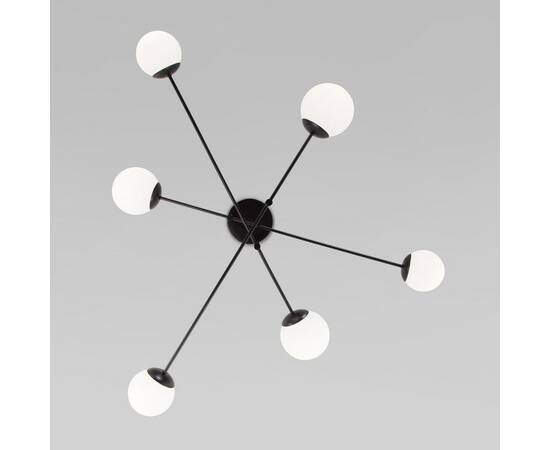 Потолочная люстра Eurosvet Netz 30181/6 черный Smart a062214, изображение 3