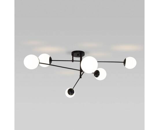 Потолочная люстра Eurosvet Netz 30181/6 черный Smart a062214, изображение 4