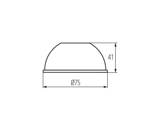 Рефлектор для трекового светильника Kanlux Ref 33142, изображение 3