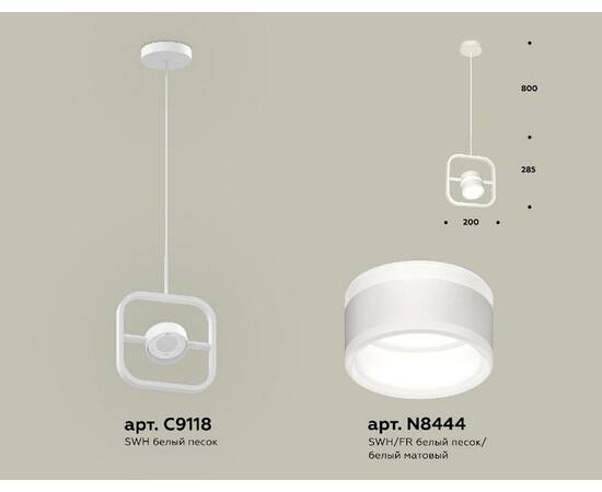 Подвесной светильник Ambrella Light Traditional (C9118, N8444) XB9118153, изображение 2