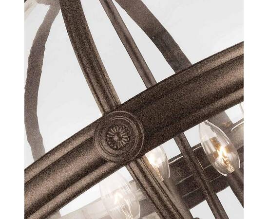 Подвесной светильник Feiss Adams FE-ADAMS-4P-BRZ, изображение 3