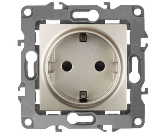 Розетка ЭРА 12 2P E Schuko 16A 250V 12-2101-04 Б0014678