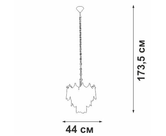 Подвесная люстра Vitaluce V5813-8/5, изображение 2