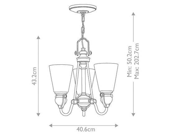 Подвесная люстра Hinkley Mayflower HK-MAYFLOWER3, изображение 5