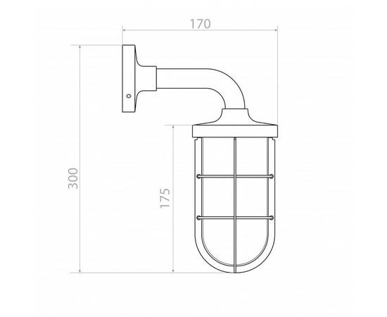 Уличный настенный светильник Covali WL-39971, изображение 6