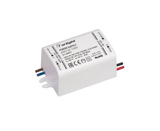 Блок питания Arlight ARPV-SP-12006 (12V, 0.5A, 6W) 038977