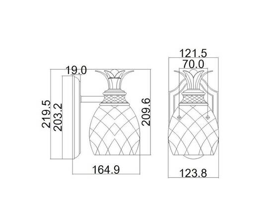 Бра Hinkley Plantation HK-PLANT-BATH-PL, изображение 5