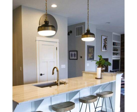 Подвесной светильник Feiss Cadence FE-CADENCE-2P-MB, изображение 5