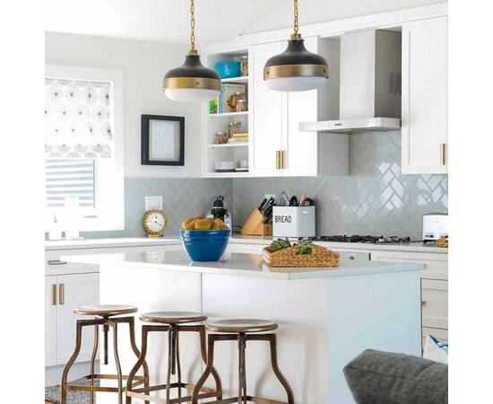 Подвесной светильник Feiss Cadence FE-CADENCE-2P-MB, изображение 7