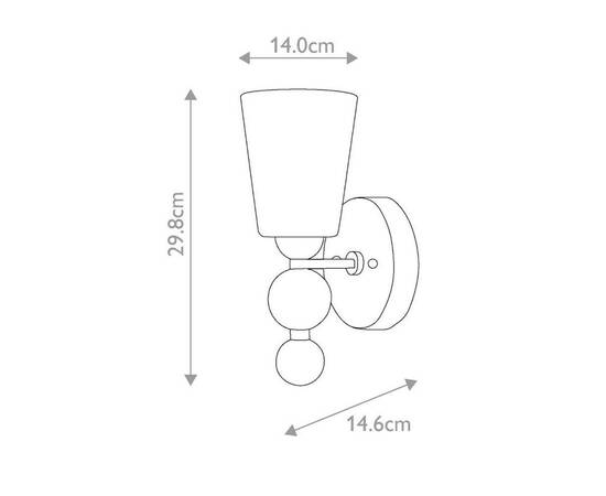 Бра Hinkley Zelda HK-ZELDA1-VS, изображение 5