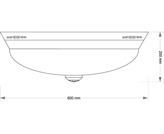 Потолочная люстра Kutek Bellagio BEL-PL-3(P)CR, изображение 2