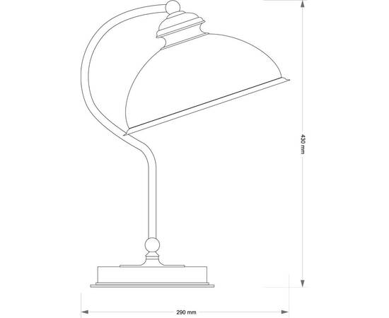 Настольная лампа Kutek Lido LID-LG-1(P)GR, изображение 3