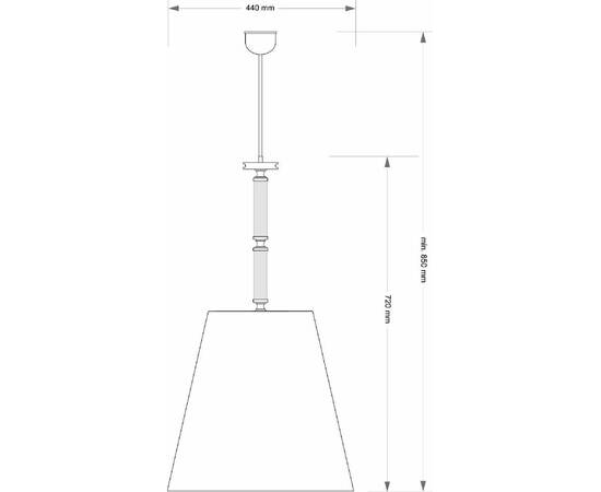 Подвесной светильник Kutek Sparone SPA-ZWD-1(N/A), изображение 2