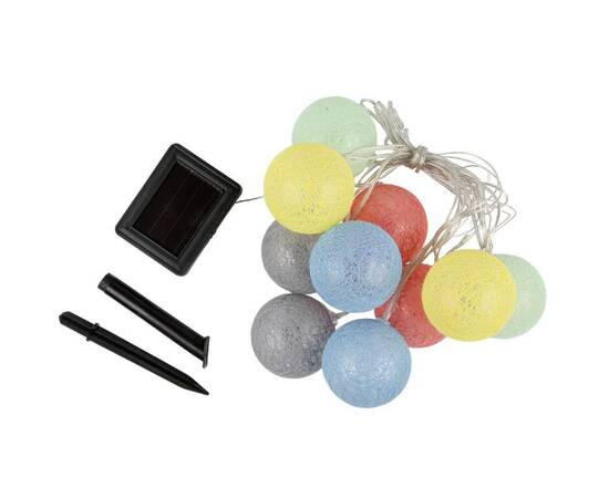 Гирлянда на солнечной батарее Uniel USL-S-139/PM2000 COTTON BALLS UL-00010436