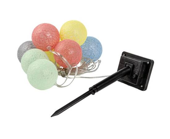 Гирлянда на солнечной батарее Uniel USL-S-139/PM2000 COTTON BALLS UL-00010436, изображение 3