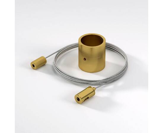 Подвесной трос для круглого гибкого неона Elektrostandard Full light FL 2830 латунь 4690389196003 a0, изображение 2