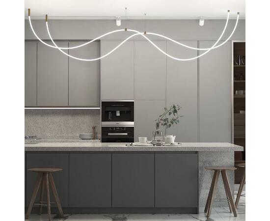 Подвесной трос для круглого гибкого неона Elektrostandard Full light FL 2830 латунь 4690389196003 a0, изображение 3