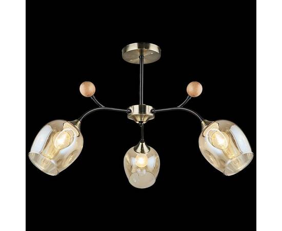 Люстра на штанге Reluce 02009-0.3-03 AB+BK