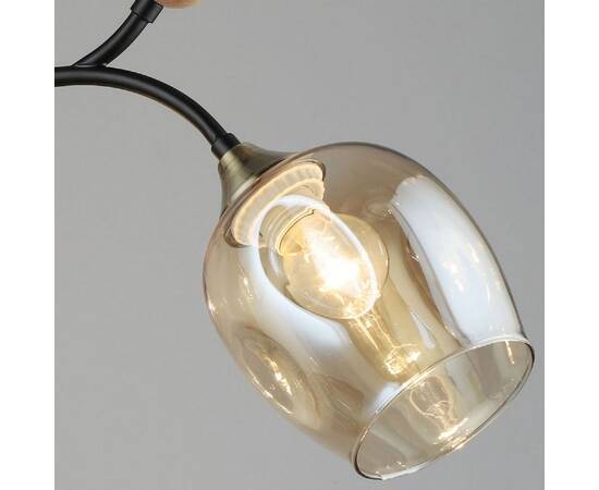 Люстра на штанге Reluce 02009-0.3-03 AB+BK, изображение 3