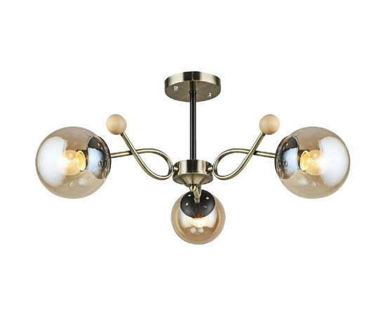 Люстра на штанге Reluce 02021-0.3-03 AB+BK, изображение 2