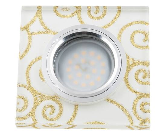 Встраиваемый светильник Fametto Luciole DLS-L207 GU5.3 CHROME/WHITE UL-00000382