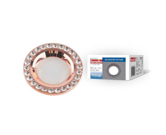 Встраиваемый светильник Fametto Vernissage DLS-V106 GU5.3 COPPER UL-00000349, изображение 2