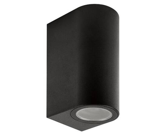 Уличный настенный светильник Uniel UUL-P52A 2х6W/GU10 IP65 BLACK UL-00010511