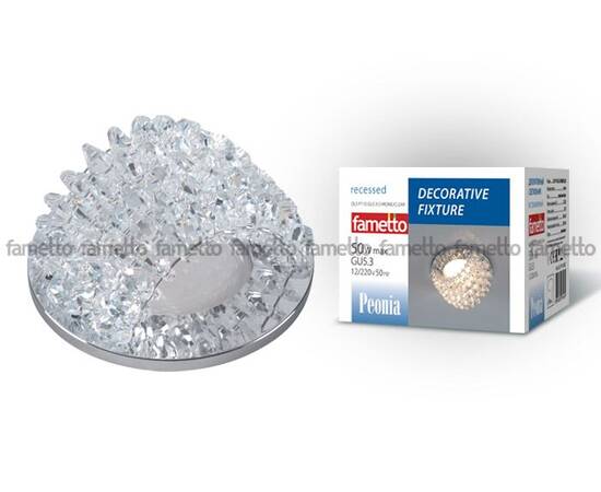 Встраиваемый светильник Fametto DLS-P110 GU5.3 CHROME/CLEAR 10732, изображение 2