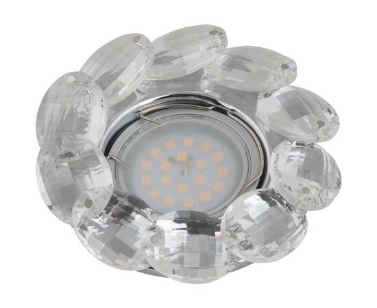 Встраиваемый светильник Fametto Peonia DLS-P114 GU5.3 CHROME/CLEAR 10547