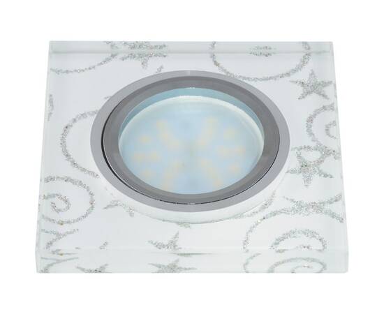 Встраиваемый светильник Fametto Peonia DLS-P203 GU5.3 CHROME/WHITE 10127