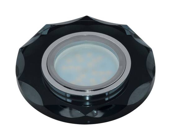 Встраиваемый светильник Fametto Peonia DLS-P105 GU5.3 CHROME/BLACK 09992