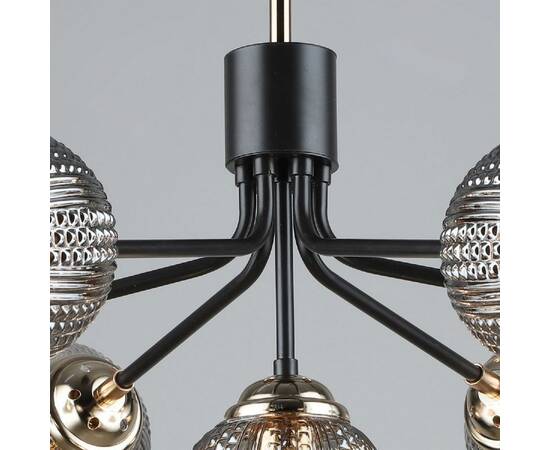 Люстра на штанге Reluce 05126-0.3-07 COFFEE+FGD, изображение 4