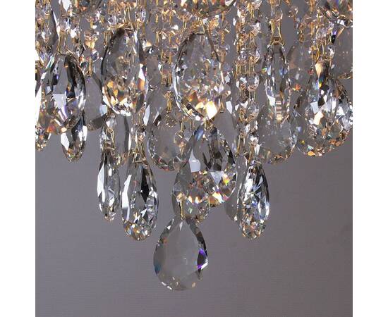 Люстра на штанге Reluce 96028-0.3-07 WH+GOLD PN, изображение 4