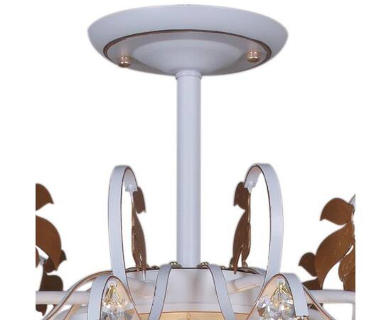 Люстра на штанге Reluce 96028-0.3-07 WH+GOLD PN, изображение 5