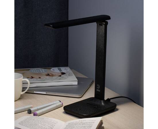 Настольная лампа Эра NLED-500-10W-BK Б0057193, изображение 6