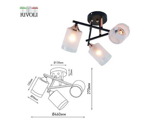 Потолочная люстра Rivoli Fiona 3163-303 Б0059259, изображение 5