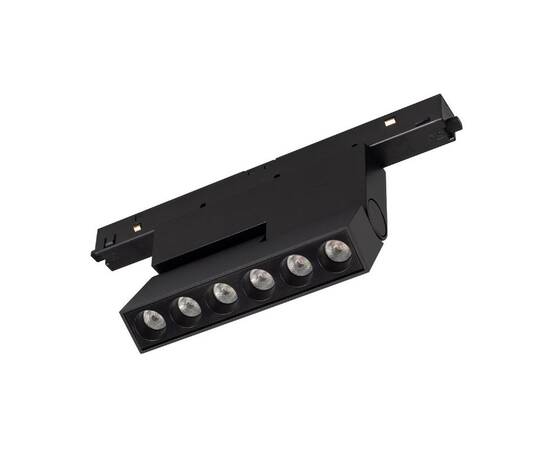 Трековый магнитный светильник Arlight MAG-ORIENT-DOTS-FOLD-S195-6W Day4000 (BK, 30 deg, 48V) 041921, изображение 2