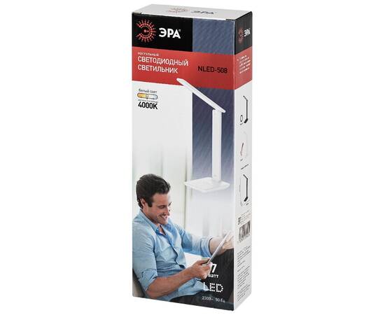 Настольная лампа Эра NLED-508-7W-W Б0059151, изображение 10