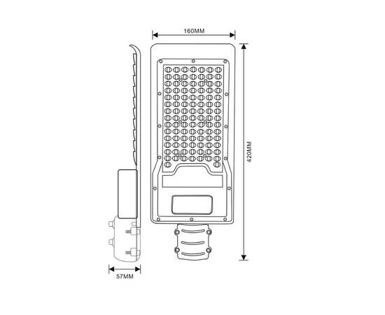 Уличный светильник Эра SPP-502-0-50K-080 Б0051831, изображение 2