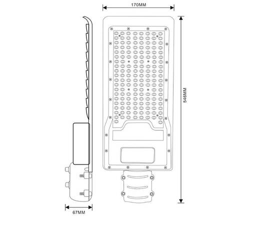 Уличный светильник Эра SPP-502-0-50K-120 Б0051833, изображение 2