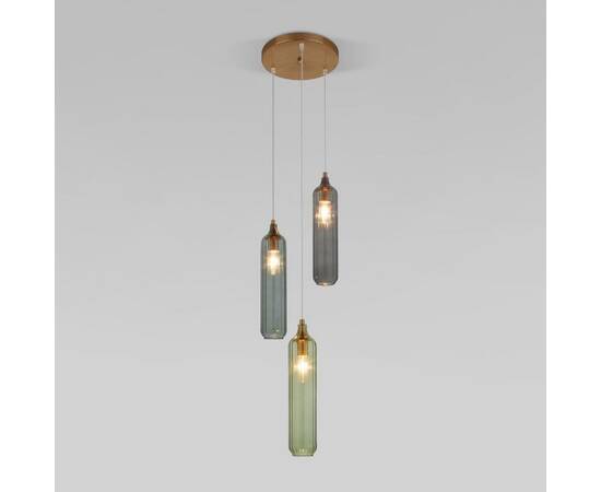 Подвесной светильник Eurosvet Siesta 50252/3 латунь Smart a063661, изображение 2