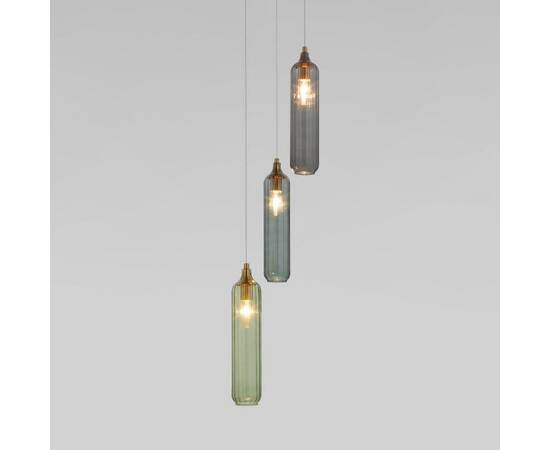 Подвесной светильник Eurosvet Siesta 50252/3 латунь Smart a063661, изображение 4