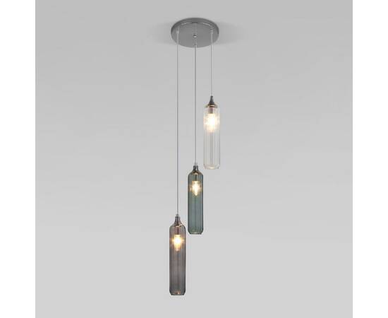 Подвесной светильник Eurosvet Siesta 50252/3 хром Smart a063660