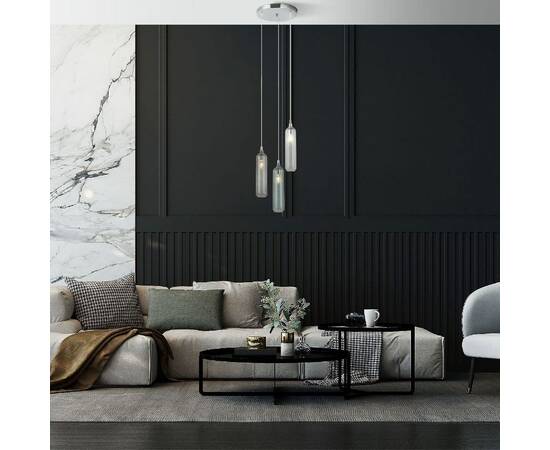 Подвесной светильник Eurosvet Siesta 50252/3 хром Smart a063660, изображение 6