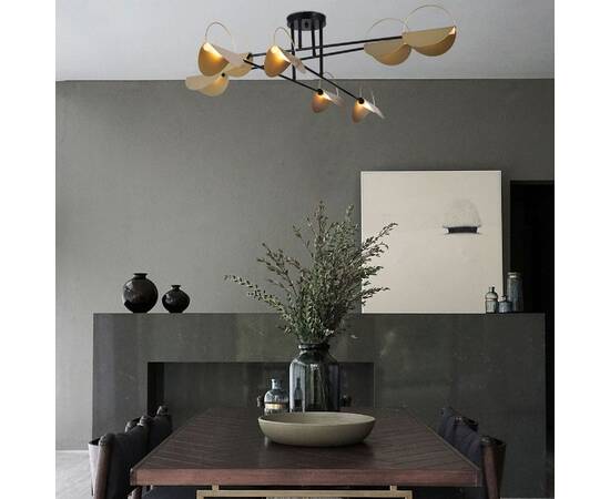 Потолочная люстра Eurosvet Grazia 70148/8 черный/золото Smart a062043, изображение 4