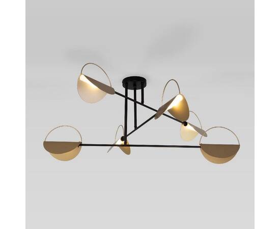 Потолочная люстра Eurosvet Grazia 70148/6 черный/золото Smart a062042, изображение 2