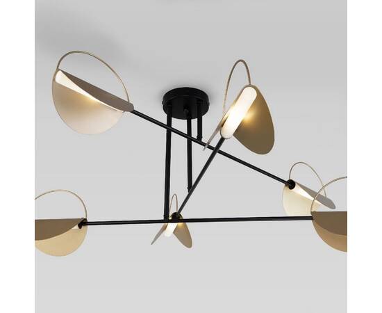 Потолочная люстра Eurosvet Grazia 70148/6 черный/золото Smart a062042, изображение 3